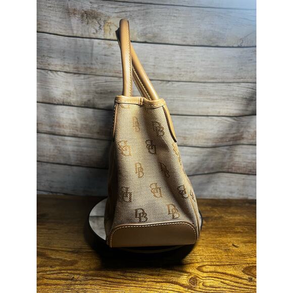 Dooney & Bourke Classic DB Monogram Shoulder Bag - Picture 5 of 8